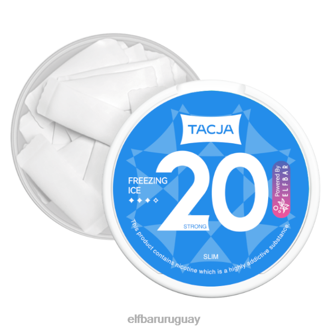 Bolsa de nicotina elfbar tacja - hielo congelado - 1 paquete - 12 mg/gTH4FV228