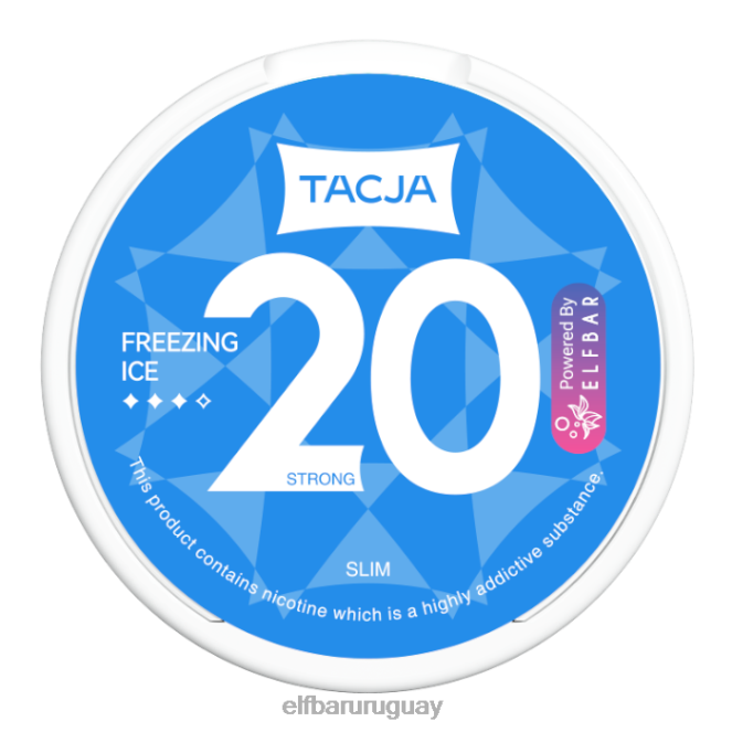 Bolsa de nicotina elfbar tacja - hielo congelado - 1 paquete - 20 mg/gTH4FV230