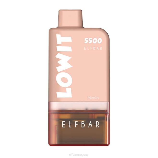 ELFBAR kit de cápsulas precargadas lowit 5500 2% nic Durazno jugoso VHPV130