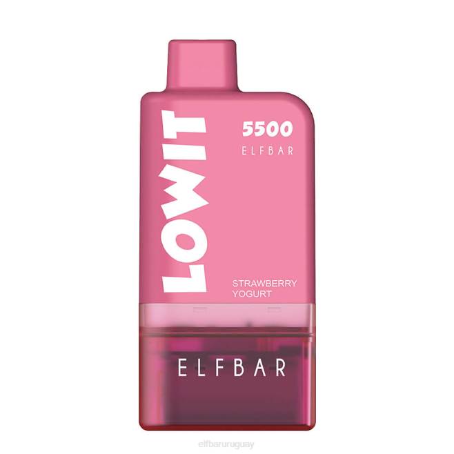 ELFBAR kit de cápsulas precargadas lowit 5500 2% nic Yogurt de fresa VHPV132