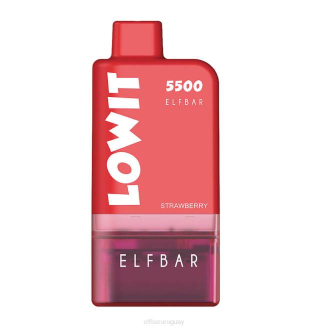 ELFBAR kit de cápsulas precargadas lowit 5500 2% nic Yogurt de fresa VHPV132