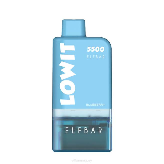 ELFBAR kit de cápsulas precargadas lowit 5500 2% nic frambuesa azul VHPV126