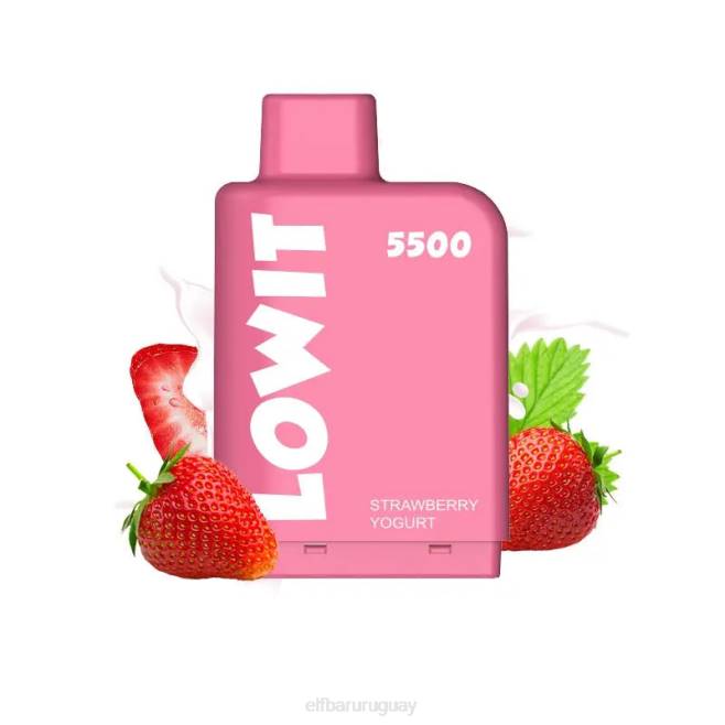 ELFBAR vaina precargada lowit 5500 inhalaciones 2% nic Yogurt de fresa VHPV147