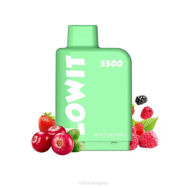 ELFBAR vaina precargada lowit 5500 inhalaciones 2% nic limonada de uva cereza VHPV148