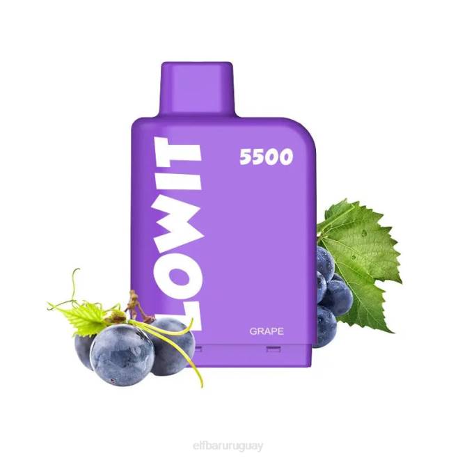 ELFBAR vaina precargada lowit 5500 inhalaciones 2% nic limonada de uva cereza VHPV148