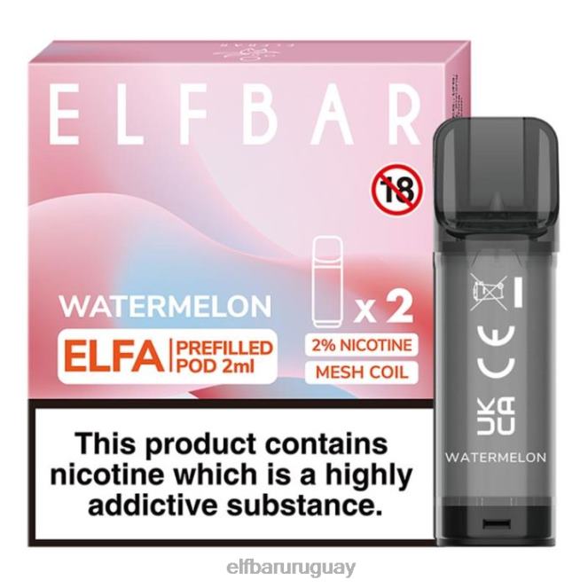 cápsula precargada elfbar elfa - 2 ml - 20 mg (paquete de 2) durazno manzana TH4FV116