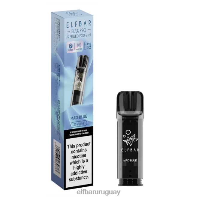 elfbar elfa pro cápsulas precargadas - 20 mg - paquete de 2 azul loco TH4FV93