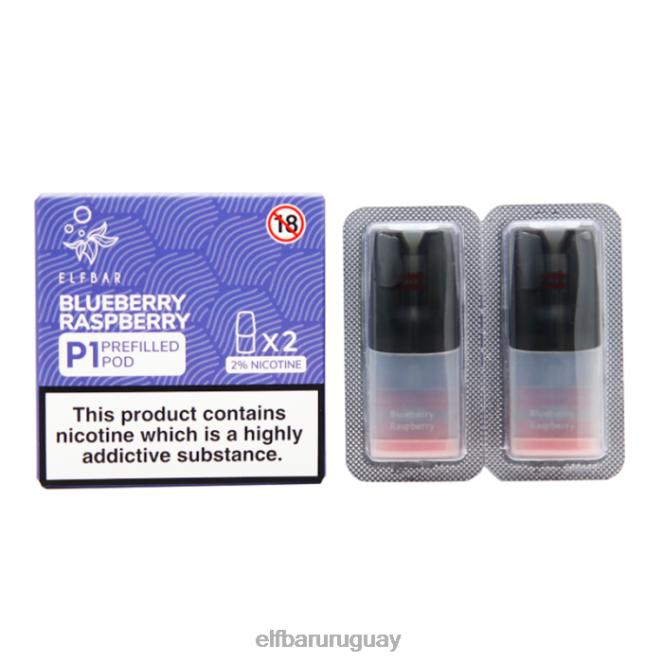 elfbar mate 500 p1 vainas precargadas - 20 mg (paquete de 2) cereza razz azulTH4FV165