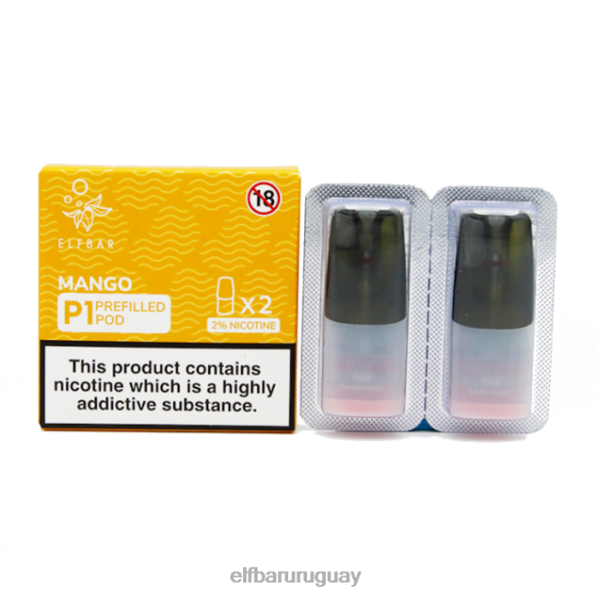 elfbar mate 500 p1 vainas precargadas - 20 mg (paquete de 2) cereza razz azulTH4FV165