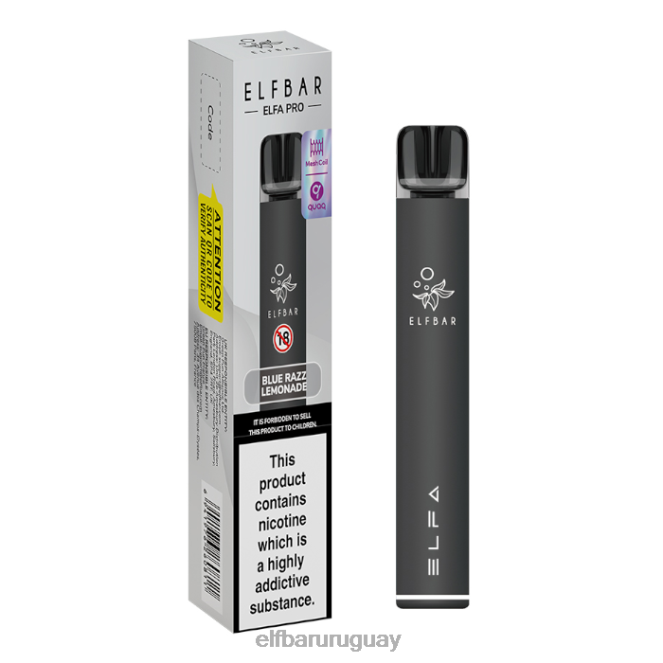 kit elfbar elfa pro pod - recargable Púrpura Crepúsculo + cápsula precargada azul loco TH4FV74