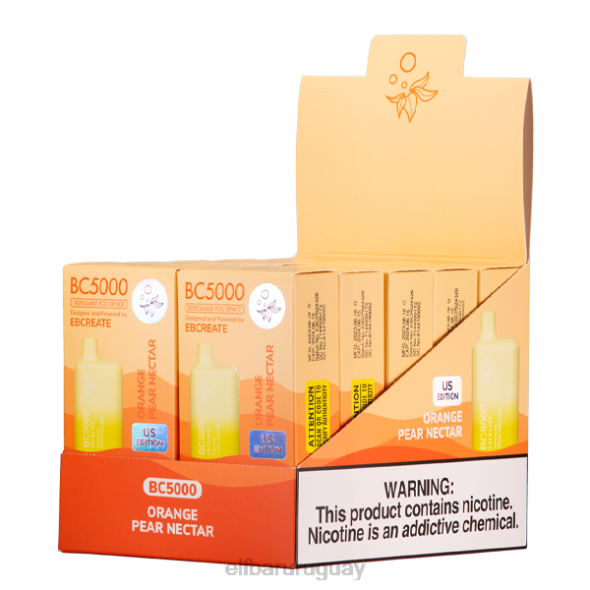 ELFBARV2JJ18Néctar de pera y naranja bc5000 consumidor - 50 mg - individual