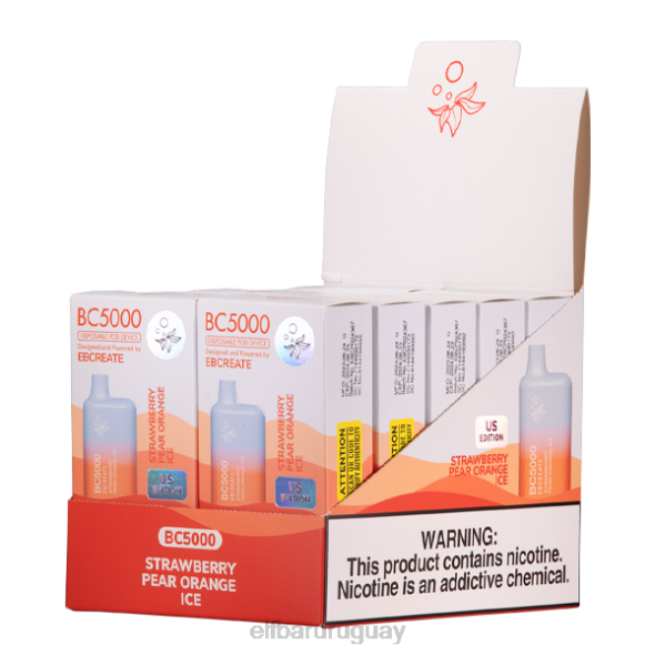 ELFBARV2JJ20fresa pera naranja hielo bc5000 consumidor - 40 mg - individual