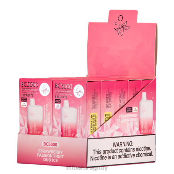 ELFBARV2JJ28fresa maracuyá dúo hielo bc5000 consumidor - 50 mg - individual