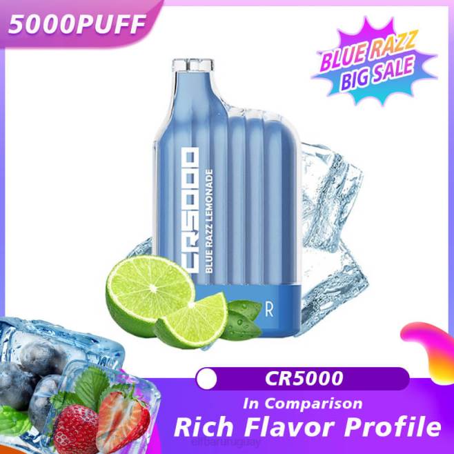 ELFBAR El mejor sabor desechable vape cr5000 blue razz limonada azul razz VHPV19