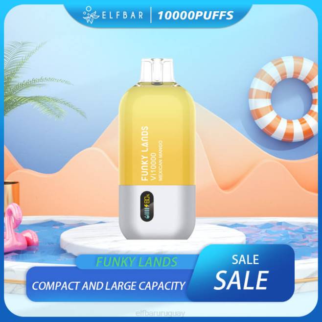 ELFBAR Funky Lands mejor sabor desechable vape vi10000 venta superior mango mexicano VHPV157