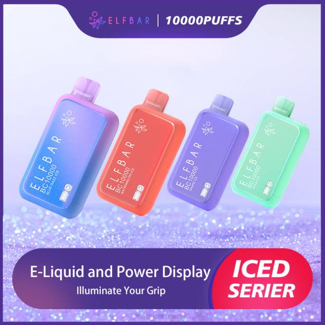 ELFBAR Serie de hielo vape bc10000 desechable con el mejor sabor hielo azul VHPV1