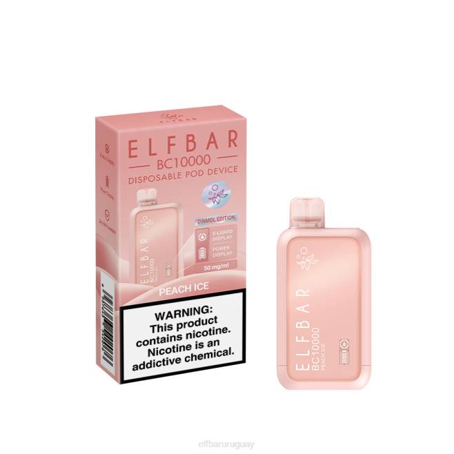 ELFBAR Serie de hielo vape bc10000 desechable con el mejor sabor hielo de durazno VHPV7