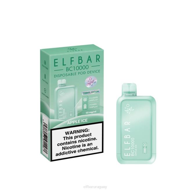 ELFBAR Serie de hielo vape bc10000 desechable con el mejor sabor hielo de manzana VHPV4