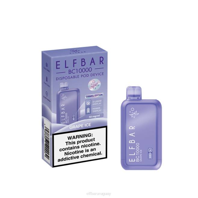 ELFBAR Serie de hielo vape bc10000 desechable con el mejor sabor hielo de uva VHPV6