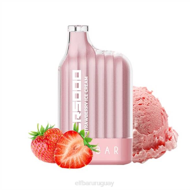 ELFBAR Serie de hielo vape cr5000 desechable de mejor sabor helado de fresa VHPV23