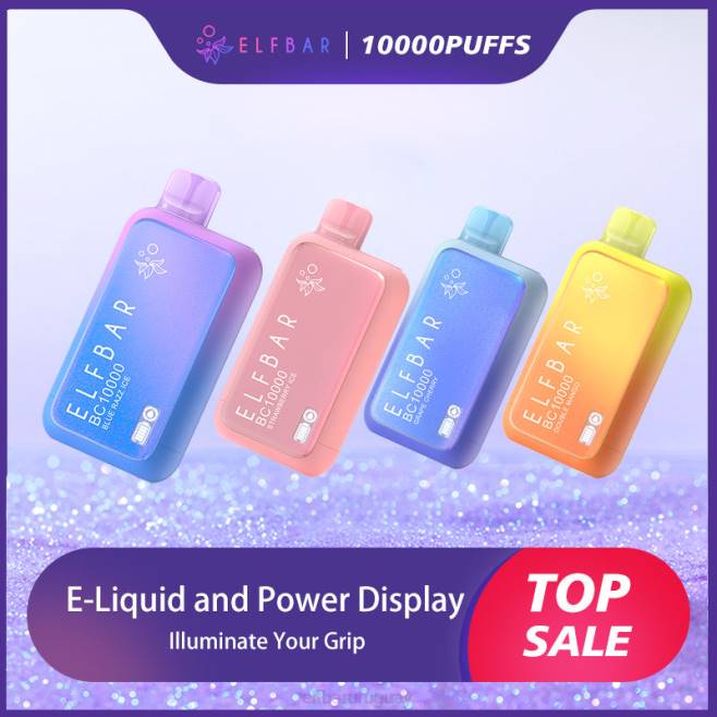 ELFBAR Venta superior del vape bc10000 desechable del mejor sabor hielo azul VHPV10