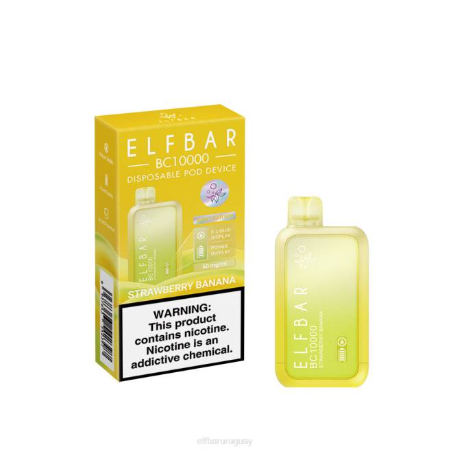 ELFBAR vape desechable nuevo bc10000 10000puffs Fresa plátano VHPV45