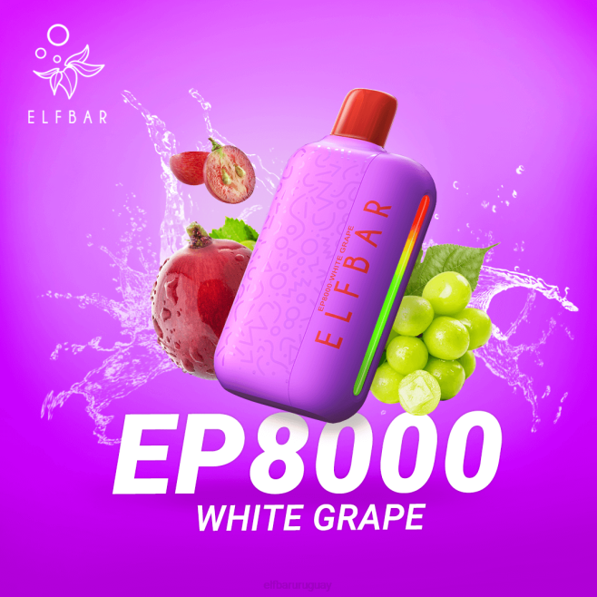 ELFBAR vape desechable nuevos soplos ep8000 helado de fresa VHPV75