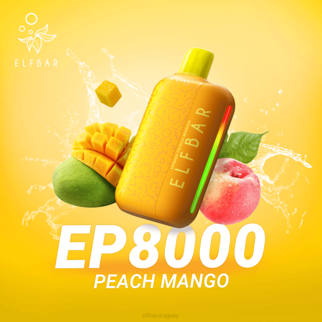 ELFBAR vape desechable nuevos soplos ep8000 helado de fresa VHPV75