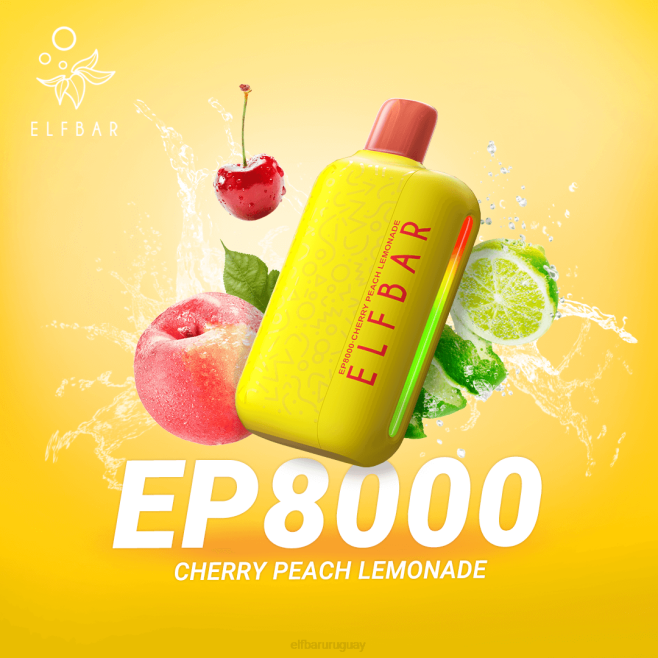 ELFBAR vape desechable nuevos soplos ep8000 hielo de uva VHPV59