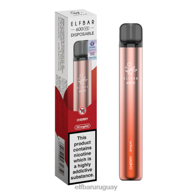 Vaporizador desechable elfbar 600v2 - 20 mg Rinbo nublado TH4FV26