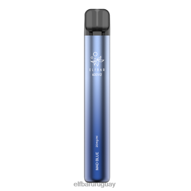 Vaporizador desechable elfbar 600v2 - 20 mg azul loco TH4FV20