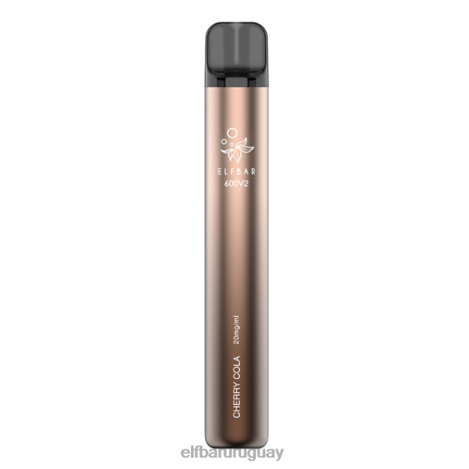 Vaporizador desechable elfbar 600v2 - 20 mg cola de cereza TH4FV8