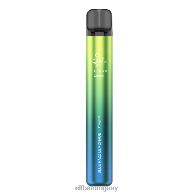 Vaporizador desechable elfbar 600v2 - 20 mg limonada azul razz TH4FV13