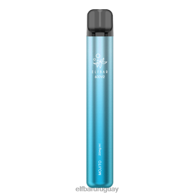 Vaporizador desechable elfbar 600v2 - 20 mg mojito TH4FV17