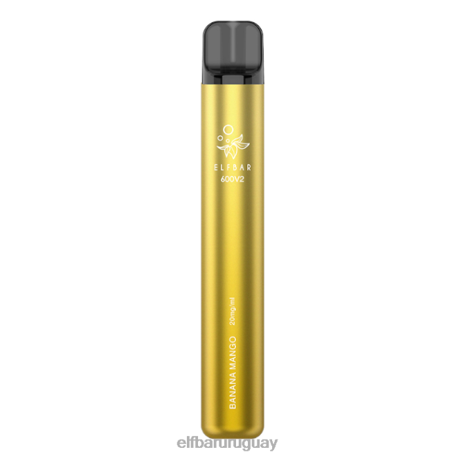 Vaporizador desechable elfbar 600v2 - 20 mg plátano mango TH4FV22