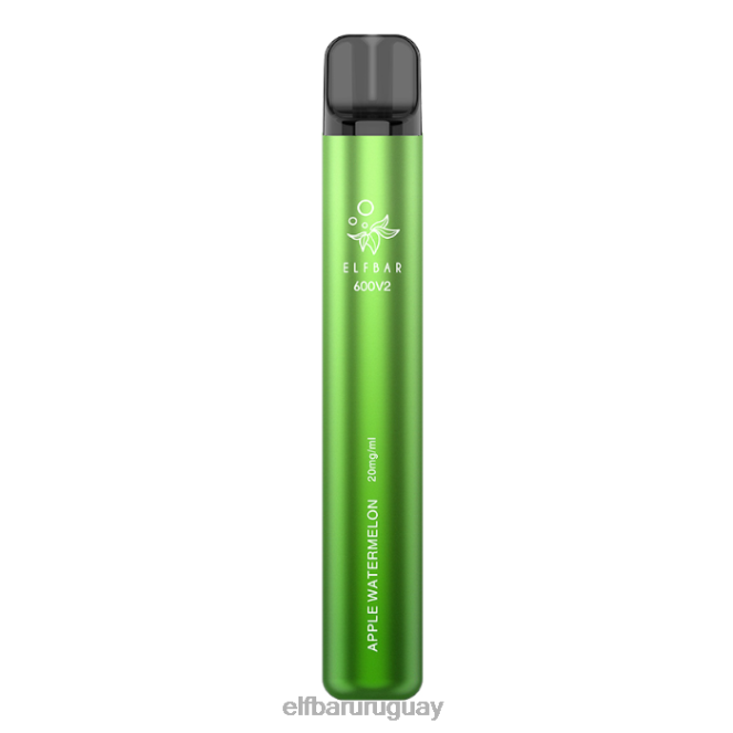 Vaporizador desechable elfbar 600v2 - 20 mg sandia manzana TH4FV21